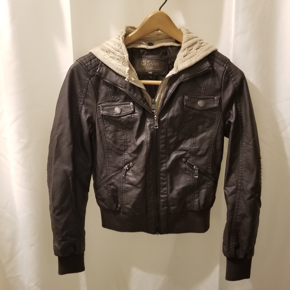 Ci Sono Jackets & Blazers - 🕶️ Brown Bomber Jacket size S